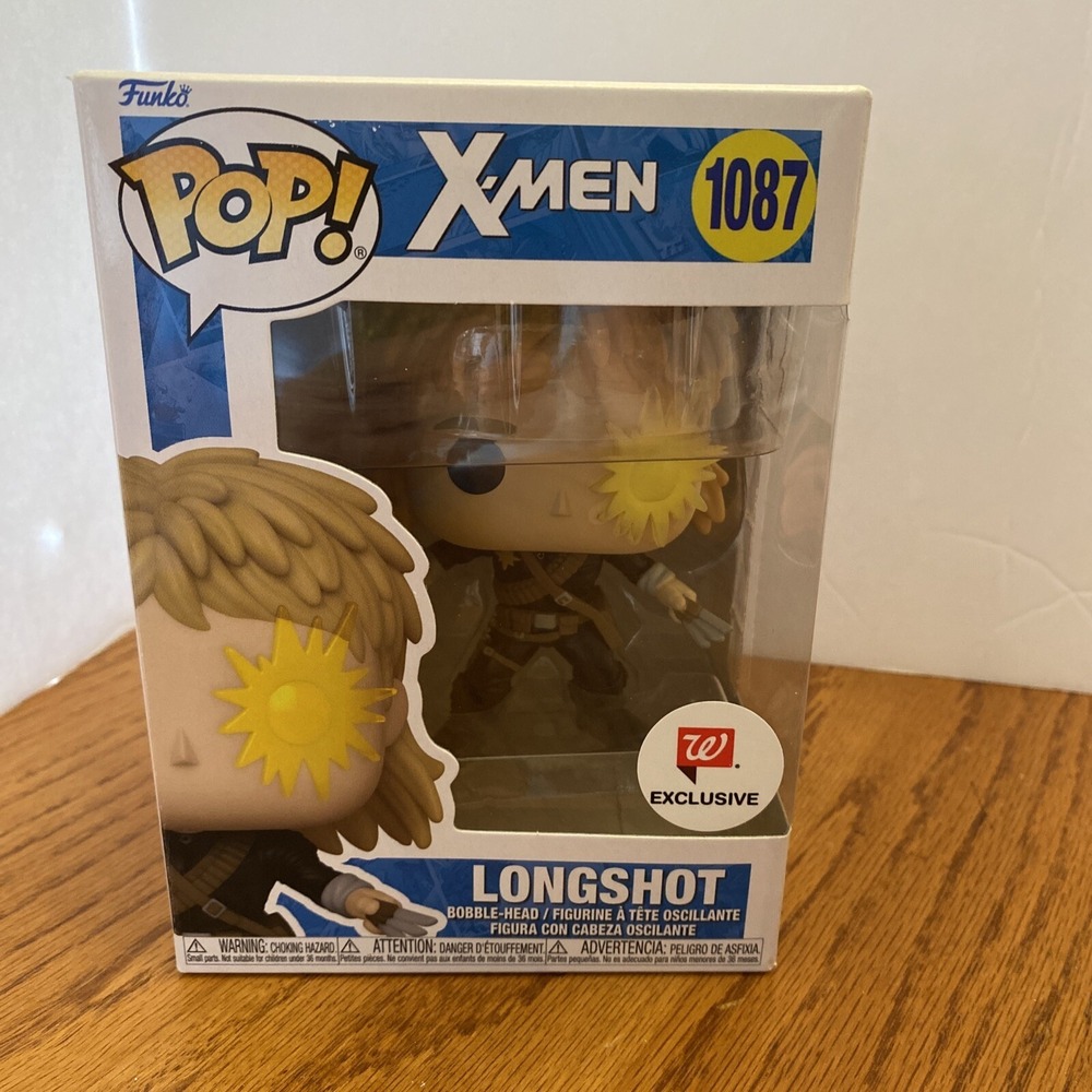Funko POP!  X-Men Longshot (1087) Walgreens Exclusive!  New in Box!